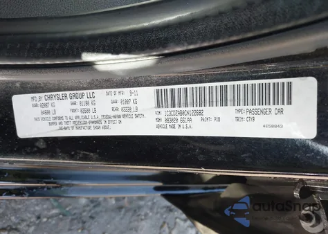 2012 Dodge Avenger Se from USA, damaged, VIN 1C3CDZAB0CN122682